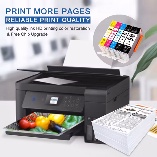 Cartouche d'encre compatible premium 67 HP67 XL OEM pour imprimante HP