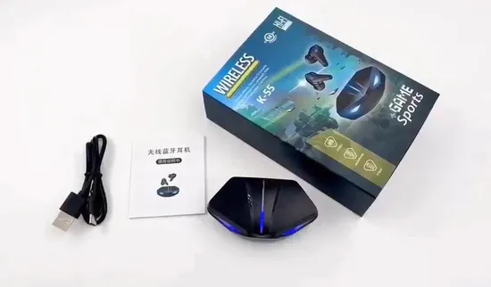 K55 casques de jeu Tws Bluetooth écouteur avec micro basse son Pubg casque sans fil